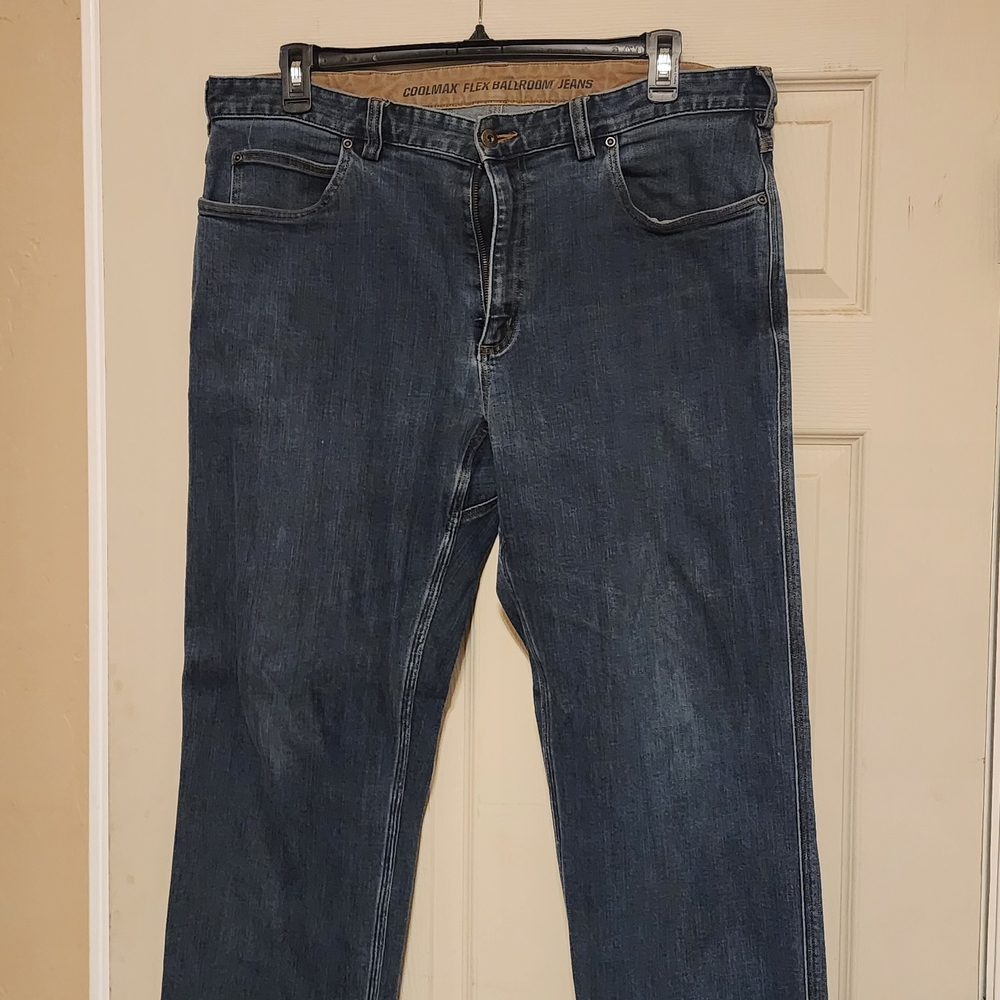 Duluth Trading Co Men's Relaxed Jeans - Deep Blue